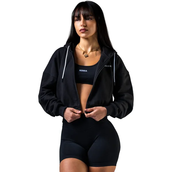 Women's zip-up hoodie Nebbia Power