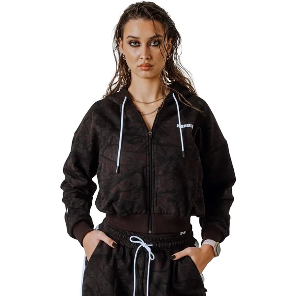 Sudadera con capucha y cremallera Nebbia Power