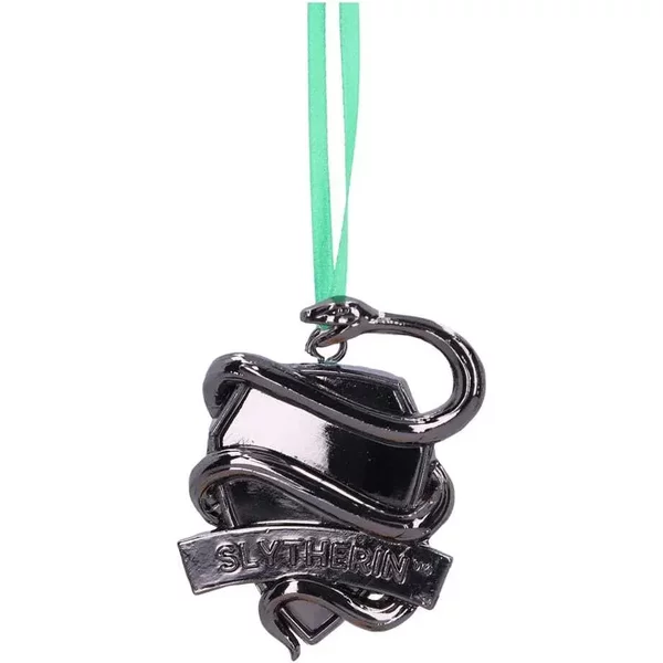 DéCoration Sapin Nemesis Now Harry Potter Slytherin Crest-image