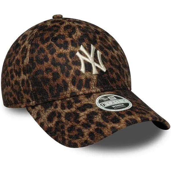 new York Yankees Basecap FüR Frauen new era 9Forty Cosy Leopard-image
