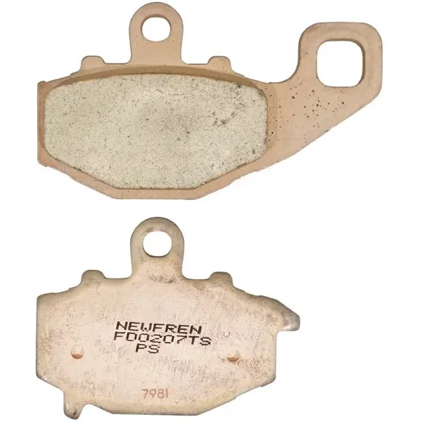 Plaquette De Frein VéLo Newfren Kawasaki 400 Zrx 1994+2001 Av, 600 Zx-6R Ninja 1994+2017 Ar, 650 Er-6F-Er-6N 2006+2016 Ar, 750 Z 2004++2007, 1000 Z Sx 2011+2018 Ar (Fd0207Ts) (Touring Metal Fritte)-image
