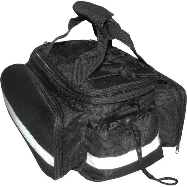 Sacoche ArrièRe VéLo A Pont Fixation Porte Bagage Avec Sacoches De Chaque Cote Waterproof Par Scratchs Newton N1 30 X 17 X 13 Cm-image