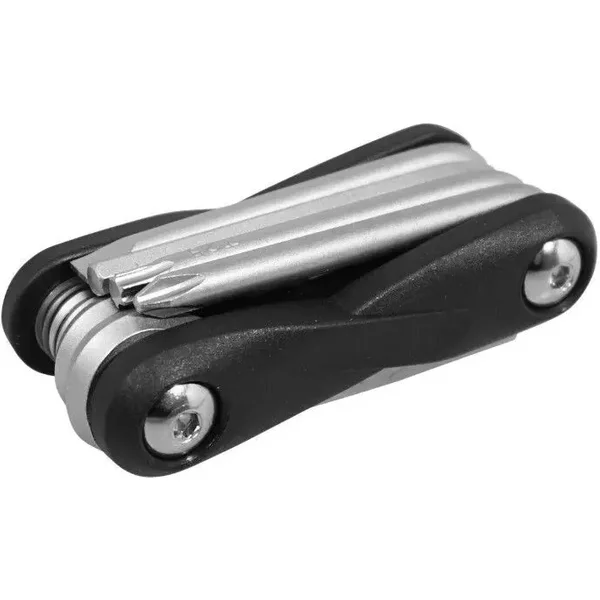 Outil Multifonction 10 Fonctions Clé Allen 2-2.5-3-4-5-6-8 + Tournevis Plat Et Cruciforme + Torx T25 Newton-image