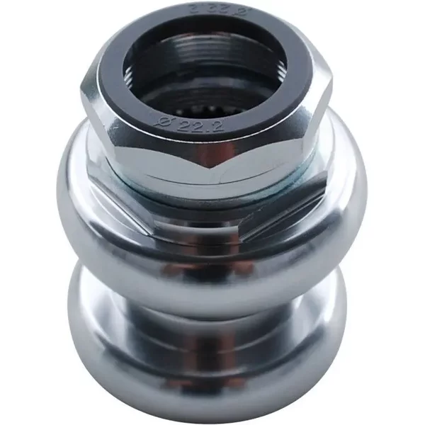 Jeu De Direction Fileté Pivot Fourche 22,2 IntéRieur-25,4 ExtéRieur Alu Argent Cage à Billes Newton 1"-image