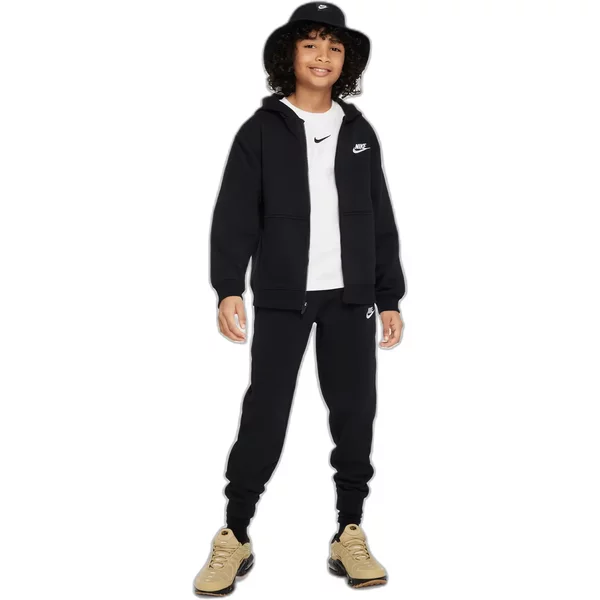 Tuta Da Ginnastica Con Zip Integrale Per Bambini Nike Club Fleece-image