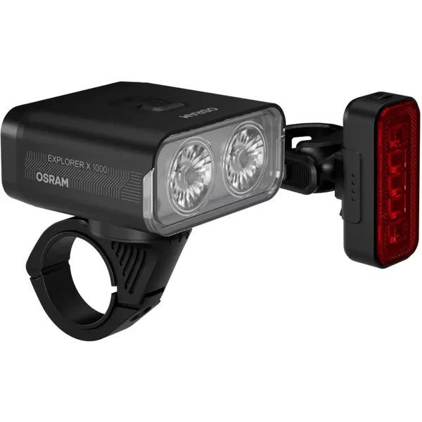 ÉClairage Avant Et ArrièRe Rechargeable USB-C Osram Explorer X1000-image