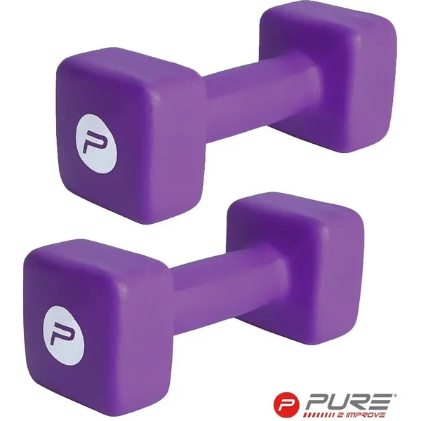 Dumbbell Pure2Improve neoprene 10Kg