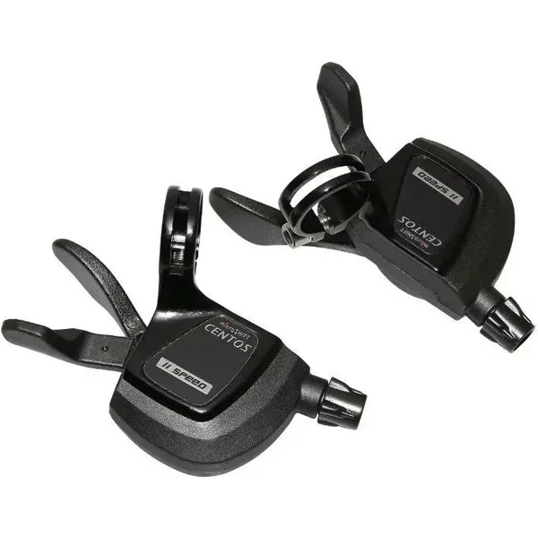 Paire De Manette Pour Cintre Plat Double P2R Push-Pull Shimano-image