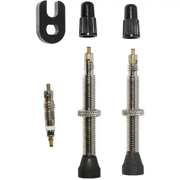 Paire De Valve De Pneu Tubeless P2R Presta-image