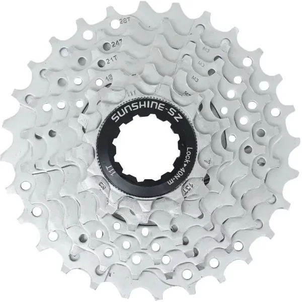 Cassette VTT P2R Shine Shimano-Sram 7 V 11-28 T-image