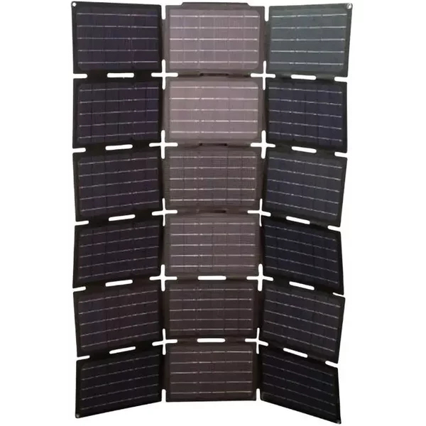 Chargeur Panneau Solaire Pliable Pour Batterie Connectique Leader Fox Et Smartphone - Pc En Usb Selection P2R (VéLo)-image
