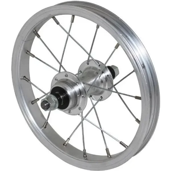 Roue alu arrière moyeu alu axe plein roue libre P2R City