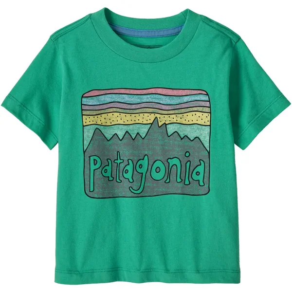 T-shirt bébé Patagonia Fitz Roy Skies