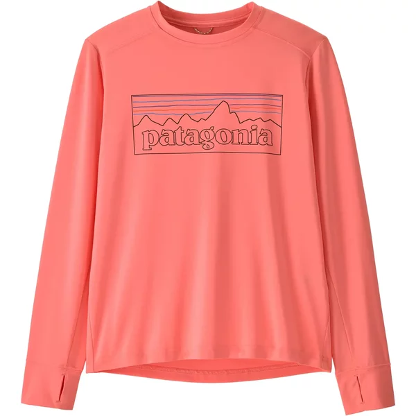 Langarmshirt Kind Patagonia Cap SW-image