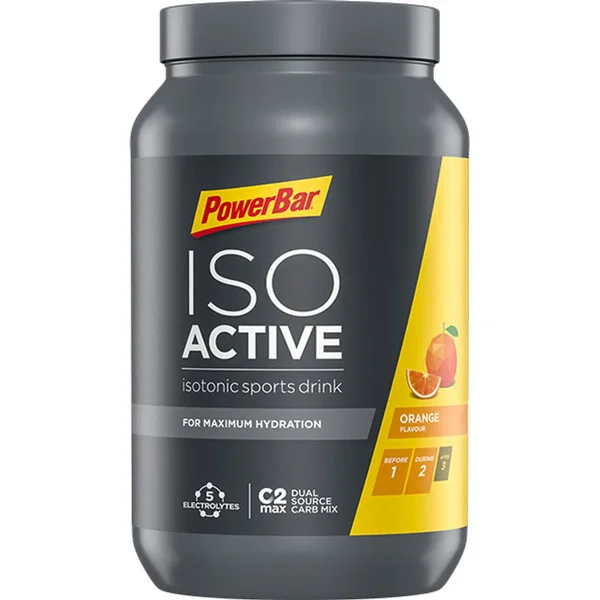 Isotone drank PowerBar IsoActive - Orange (1320g)