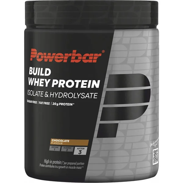 Protein-Isolat und -Hydrolysat Schokolade PowerBar Build Whey