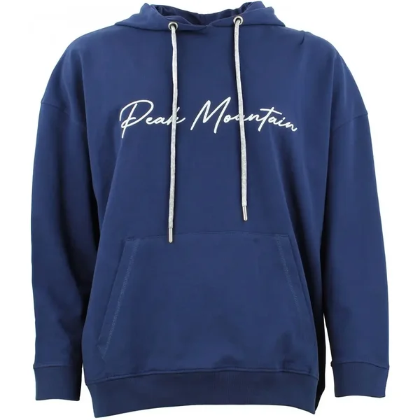Felpa donna in cotone Peak Mountain French Terry