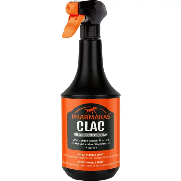RéPulsif Insectes Pour Cheval Anti-Mouches Pharmakas Clac Fly-image
