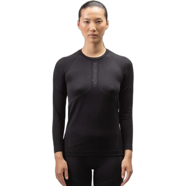 Maglia senza cuciture a maniche lunghe donna Piu Adrenalina