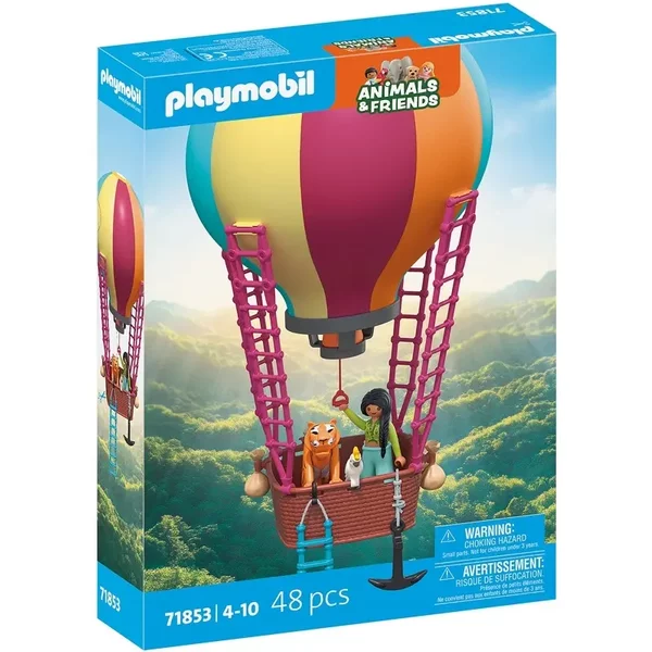 Jeux D'imagination Voyage En Mongolfiere Playmobil-image