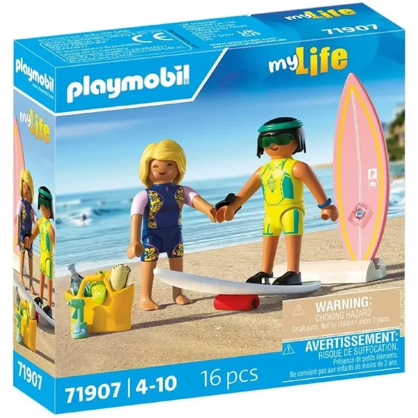 Jeu De Simulation Cours De Surf + 2 Jeu De Simulations Playmobil-image