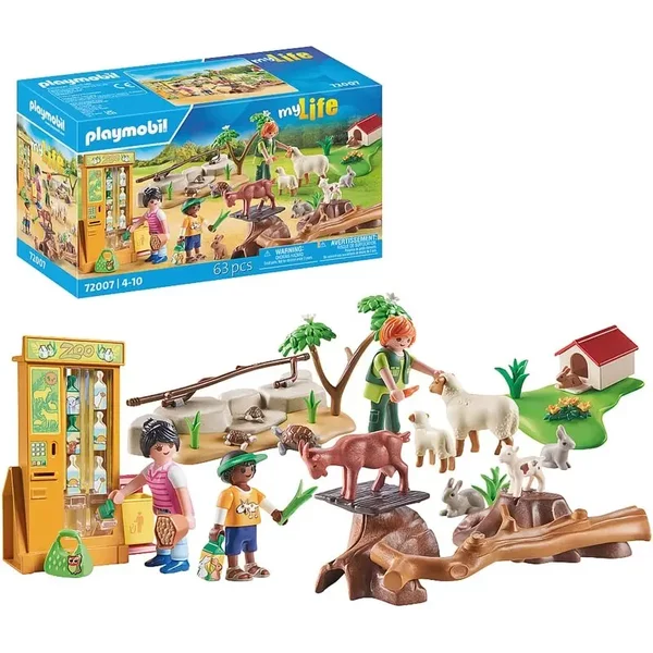Jeu De Simulation DéCouverte Animaux De La Ferme Playmobil-image
