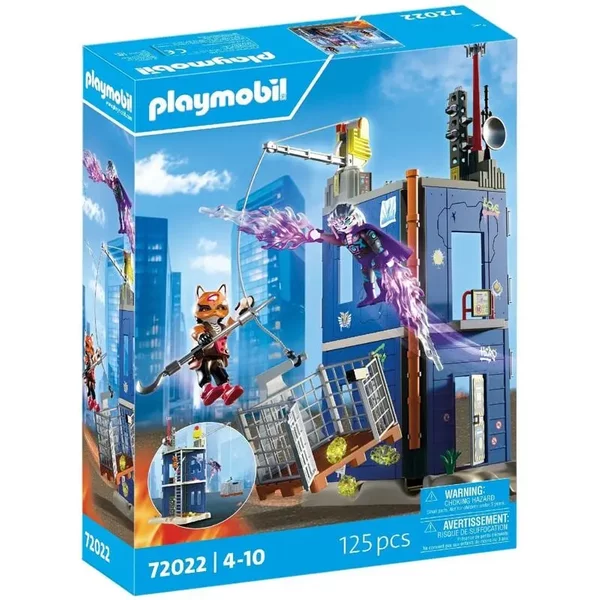 Jeu De Simulation Duel à La Tour Des HéRos Playmobil-image