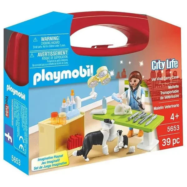 Jeux D'imitation Valisette VéTerinaire Playmobil-image