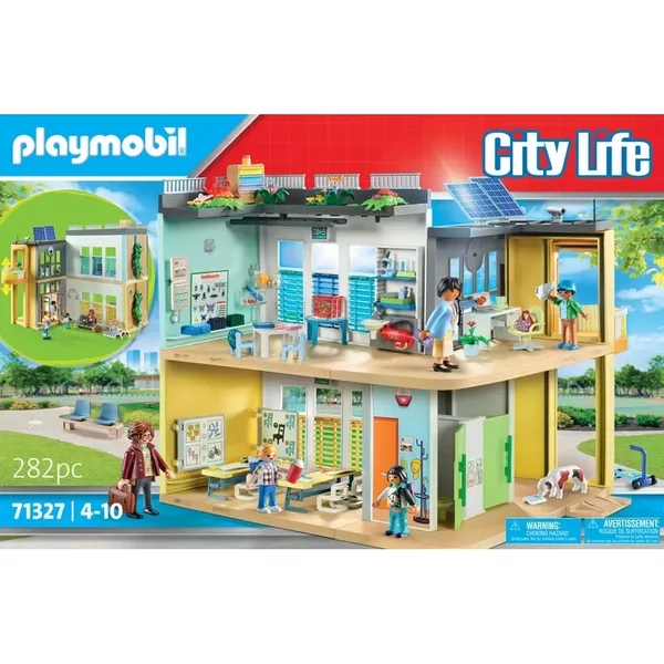Jeux De Construction éCole AméNagéE Playmobil-image