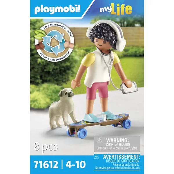 Jeux De Simulation Adolescent Avec Chien Playmobil-image