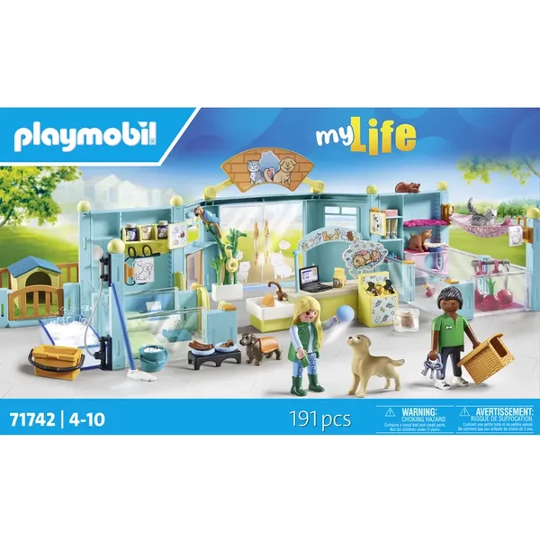 Jeux De Simulation Hotel Animaux Soigneurs Playmobil-image