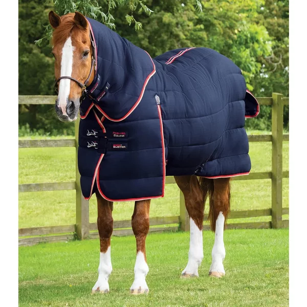 Couverture D'éCurie Pour Cheval Avec Couvre Cou Premier Equine Stable Buster 450G-image