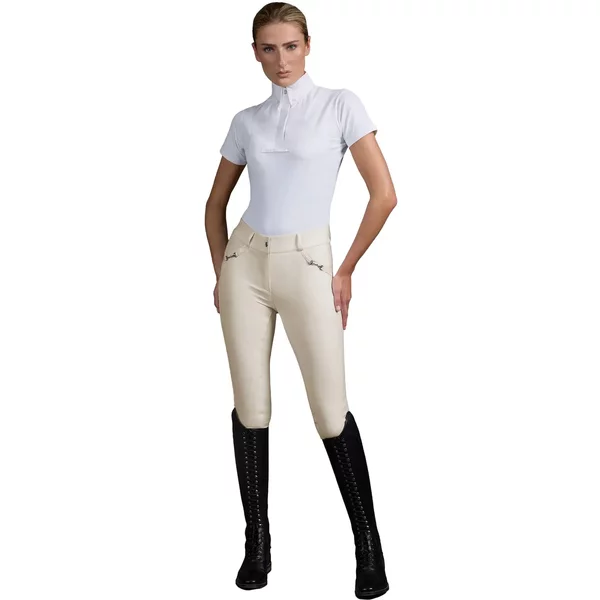 Pantalon éQuitation Full Grip Femme Premier Equine Filetto-image