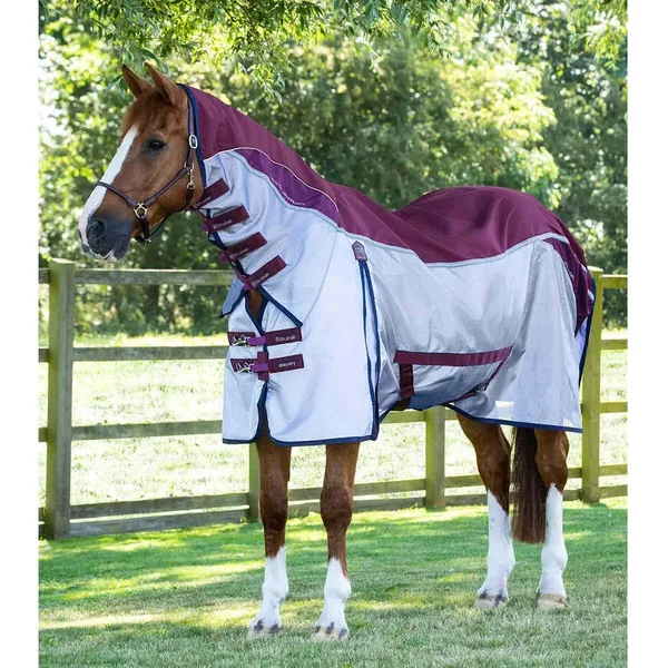 Couverture Anti-Mouches Pour Cheval Avec Sursangles Premier Equine Buster Stay-Dry Super Lite-image