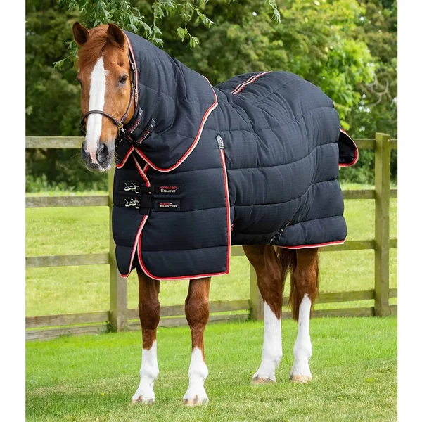 Couverture D'éCurie Pour Cheval Avec Couvre-Cou Premier Equine Stable Buster 450 G-image
