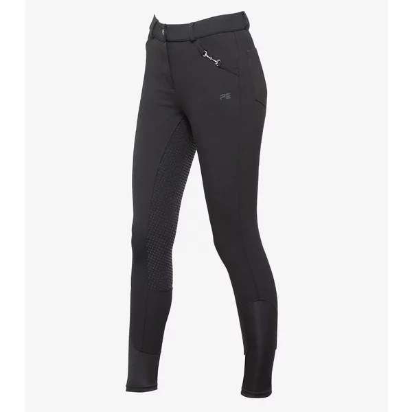 Pantalon éQuitation Full Grip Fille Premier Equine Brava-image