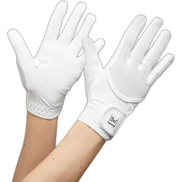 Gants De Concours éQuitation En Maille Enfant Premier Equine Presa-image