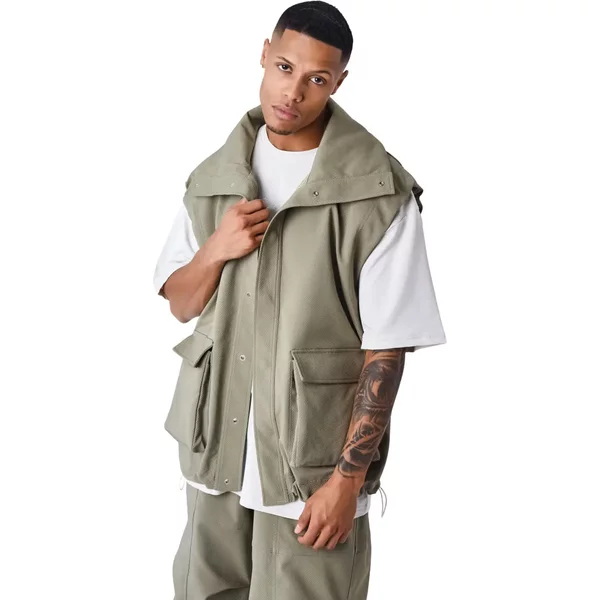 Oversized Weste Mit Taschen Project X Paris-image