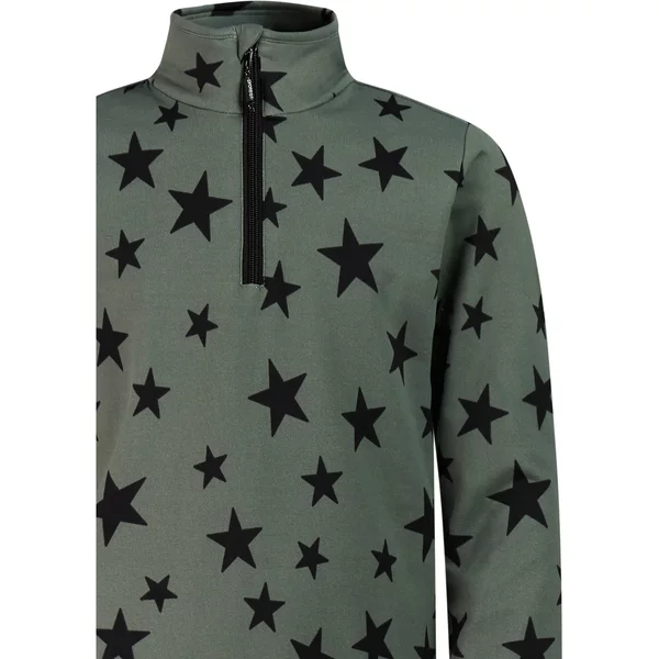 Fleece 1/4 Reißverschluss Mädchen Protest Topsy