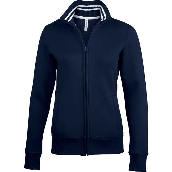 Kariban Damen-Sweatshirt Aus Fleece Mit ReißVerschluss-image