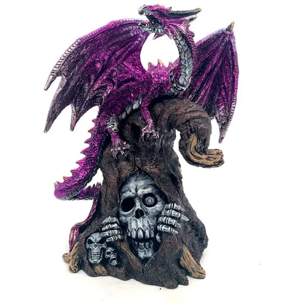 Dragon Gardien De Le Porte De La Mort Amethyste Puckator Dark Legends-image