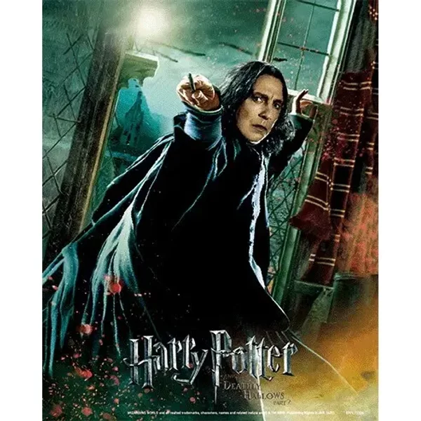 Lentikularer 3D-Rahmen Pyramid Harry Potter Deathly Hallows Snape-image