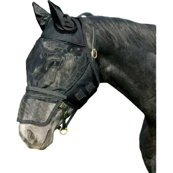 Masque Anti-Mouches Pour Cheval QHP-image