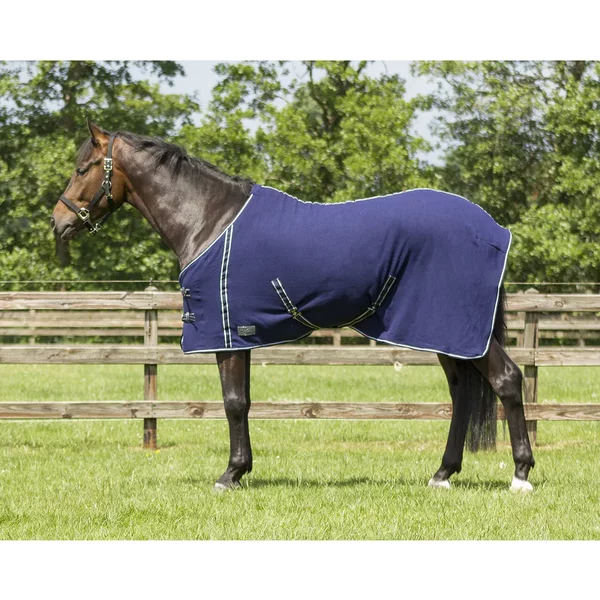 Couverture Polaire Pour Cheval Avec Sangle Q-Essentials-image