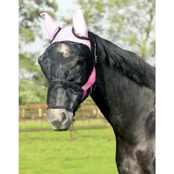 Masque Anti-Mouches Pour Cheval QHP-image