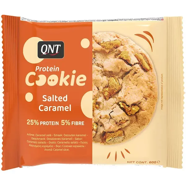 Nutrition protéinée caramel salé QNT Cookie