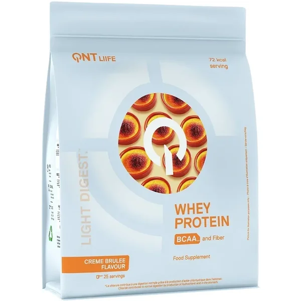 Eiwitvoeding QNT Light Digest Whey Protein - Crème brûlée