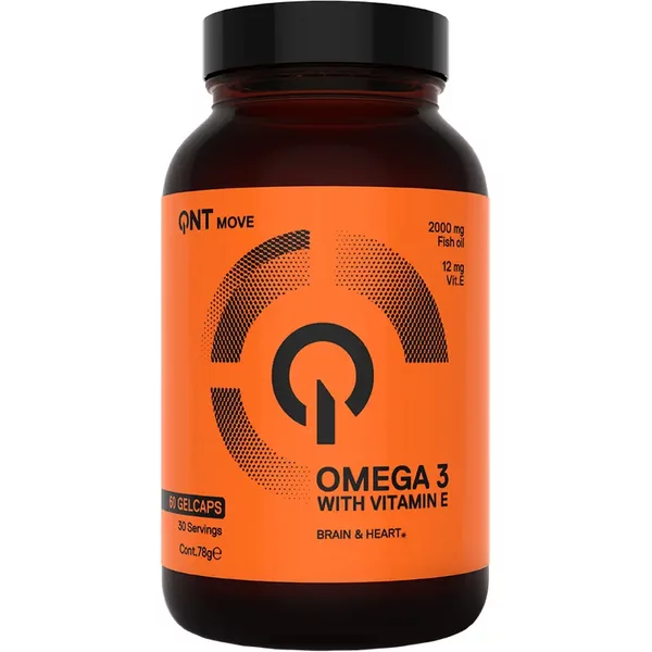 Nahrungsergänzungsmittel 90 Kapseln QNT Omega 3
