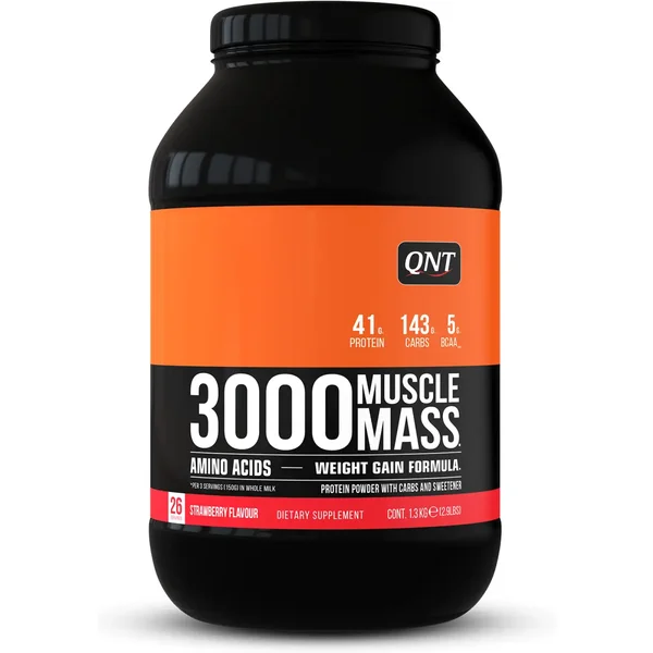 Protein nutrition QNT 3000 Muscle Mass - Chocolat