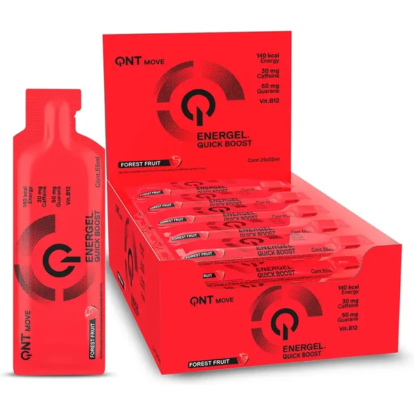 Gel energético de frutos del bosque QNT Energel
